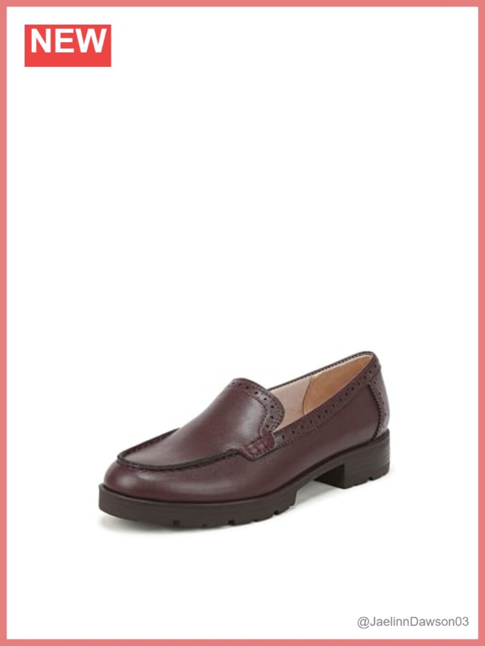 LifeStride London 4 Women's Slip-On Loafer Moc Toe Comfort Walking Shoes